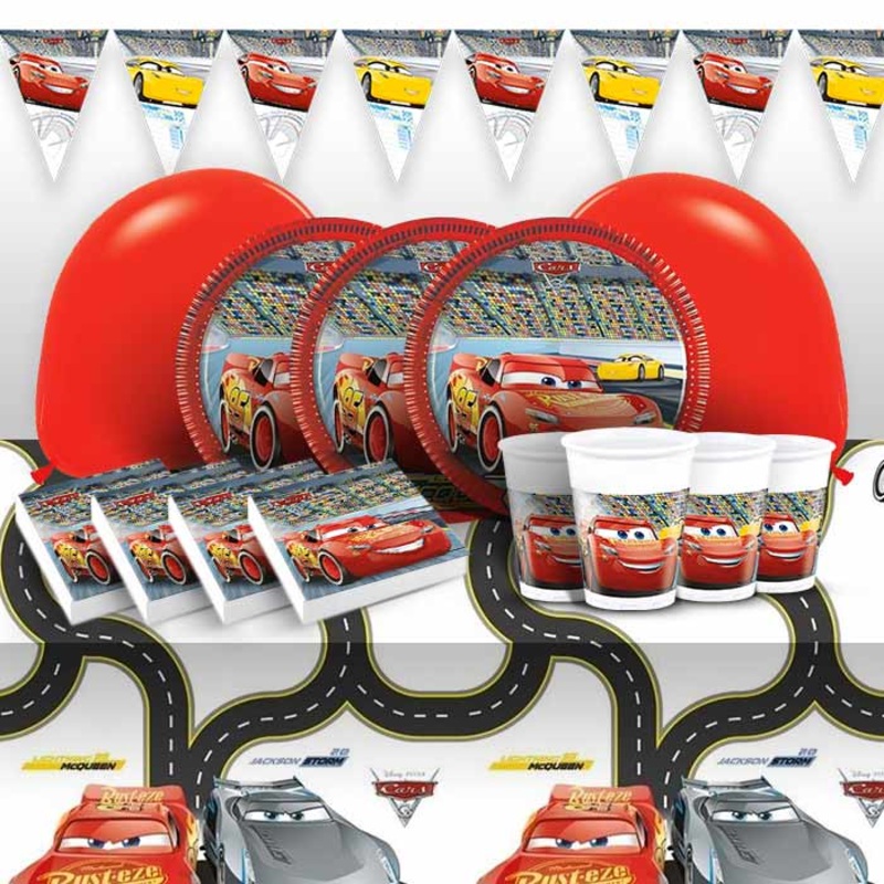 Disney Cars Party Pack with Banner & Balloons