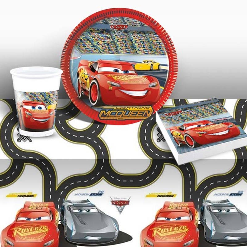 Disney Cars Tableware Party Kit