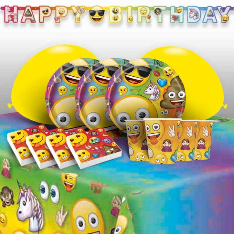 Emoji Rainbow Birthday Party Pack (Premium)