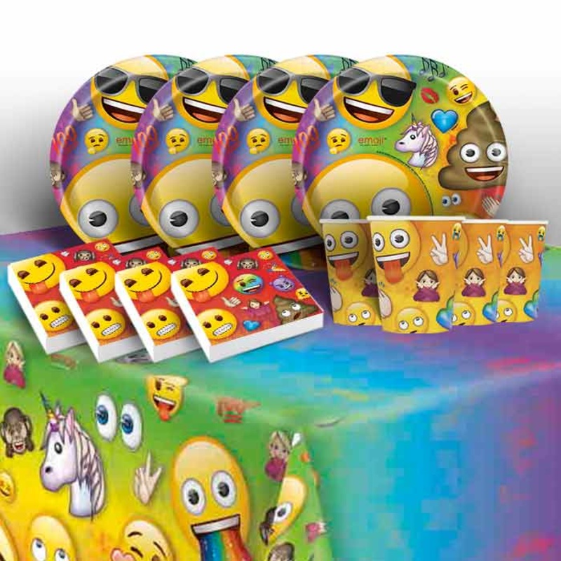 Emoji Rainbow Birthday Party Pack (Starter)