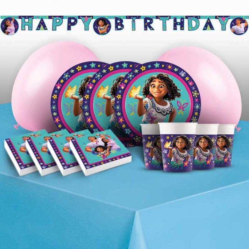 Encanto Party Tableware and Decorations Pack