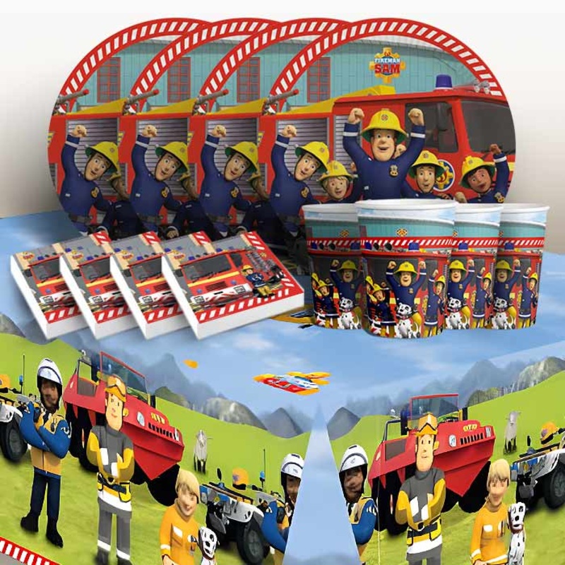 Fireman Sam Tableware Party Pack