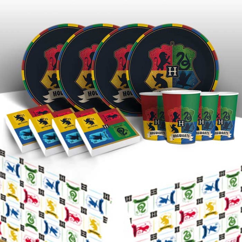 Harry Potter Houses Tableware Party Pack