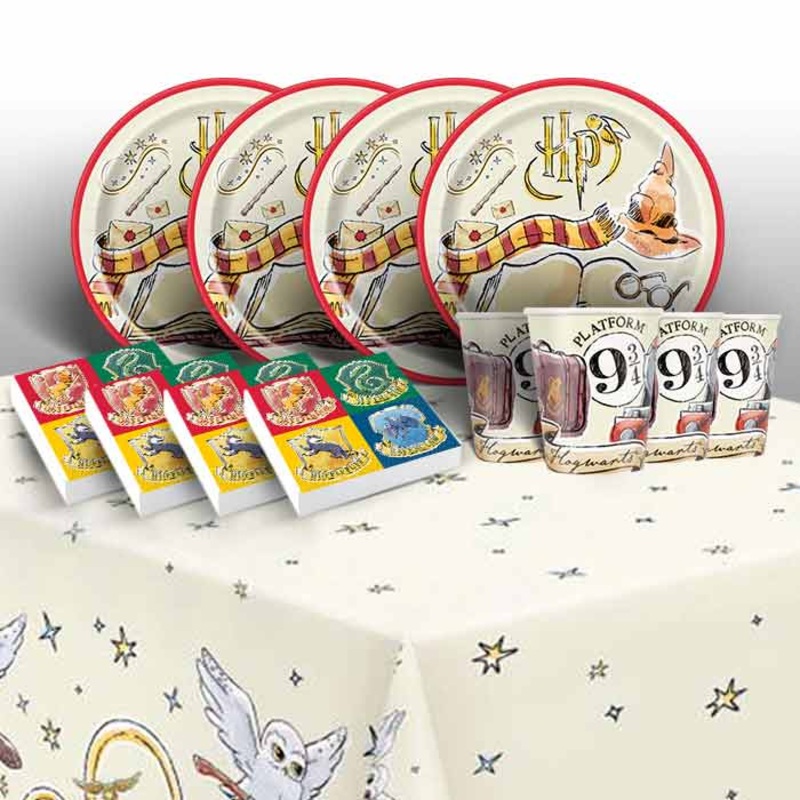 Harry Potter Magical Paper Tableware Pack