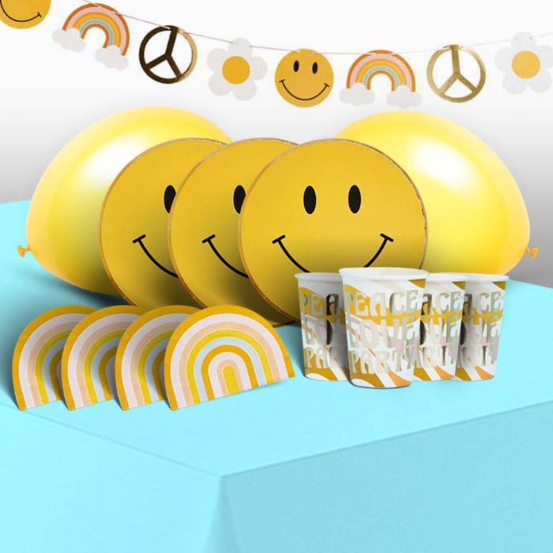 Hippie Party Pack with Decorations