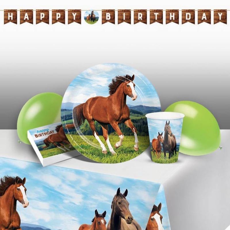 Horse Party Pack with Decorations