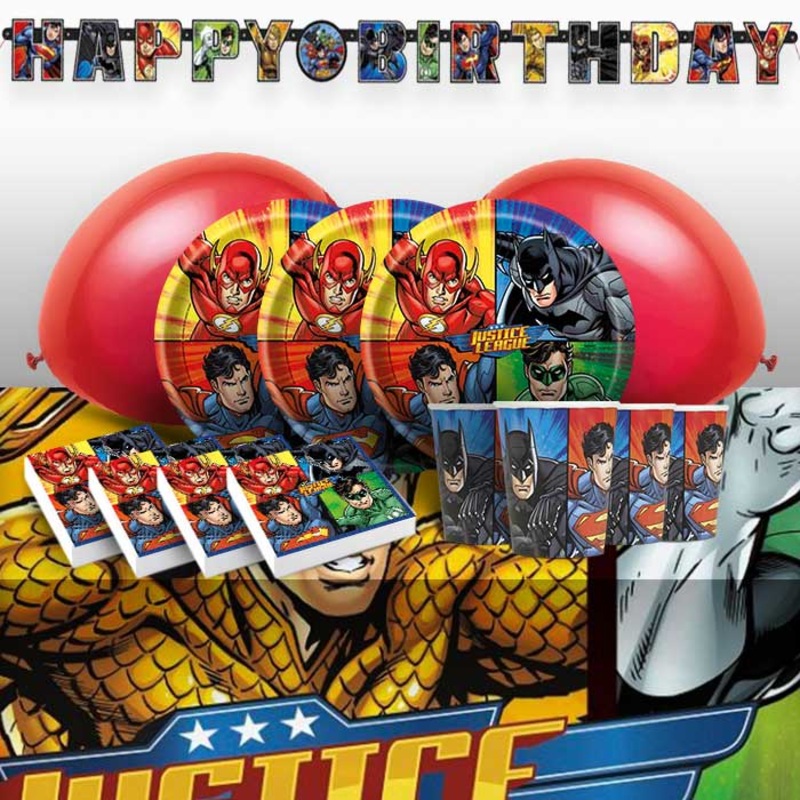 Justice League Birthday Party Pack (Premium)