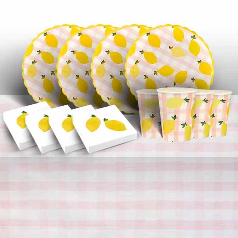 Lemon Party Tableware Pack