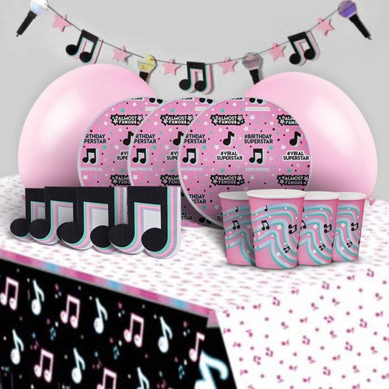 Lets Dance Party Pack with Decorations