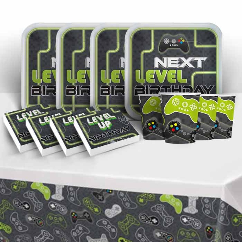 Level Up Gaming Birthday Party Pack (Starter)