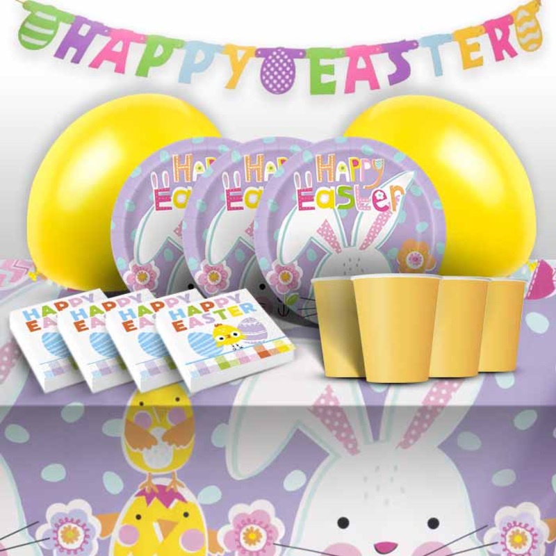 Lilac Bunny Easter Party Pack (Premium)