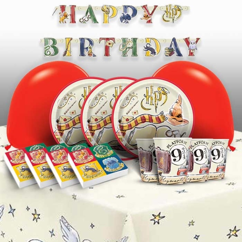 Magical Harry Potter Party Pack with Decor