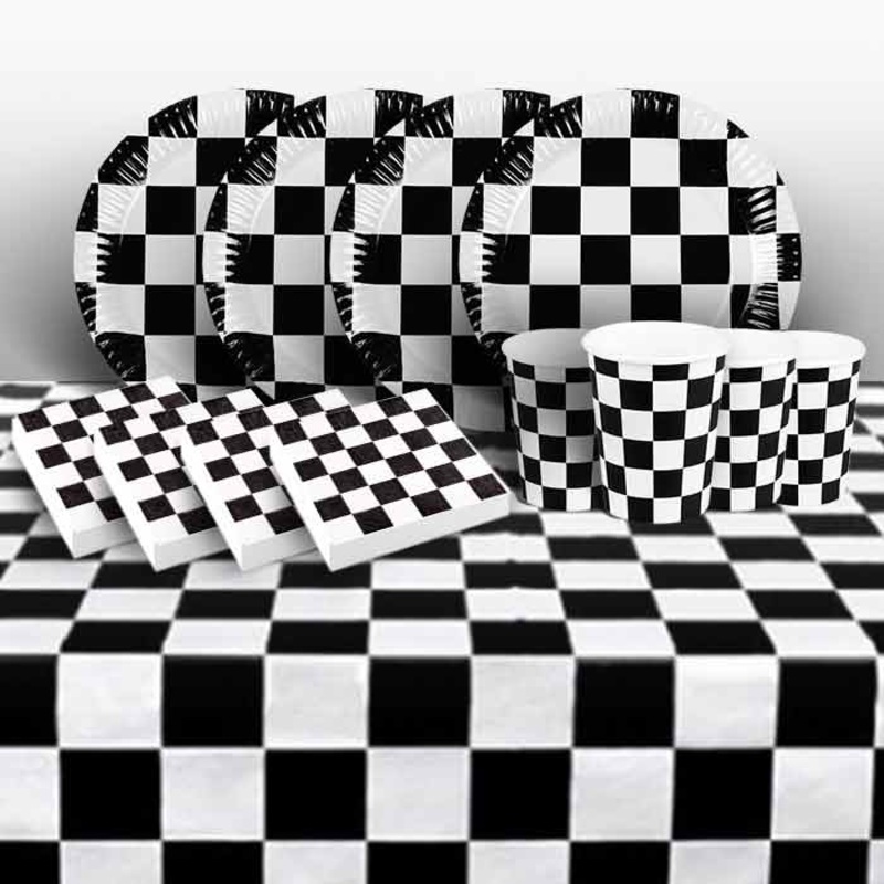 Motorsport Chequered Flag Party Pack (Starter)