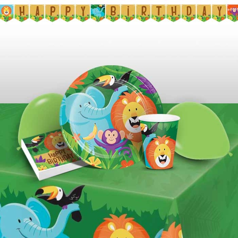 Safari Animal Birthday Party Pack (Premium)