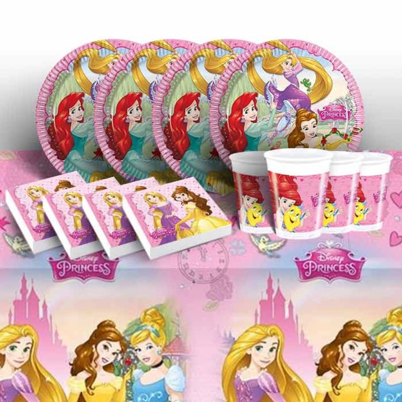 Disney Princess Plates and Napkins Tableware Pack