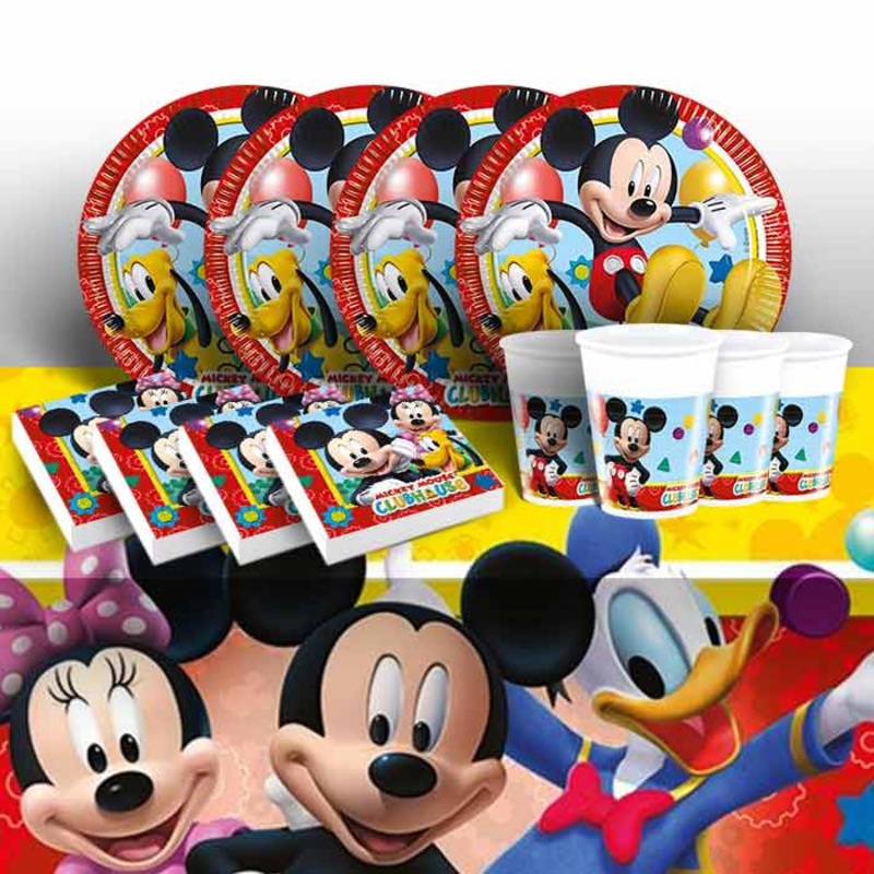 Mickey Mouse Party Packs (Tableware)