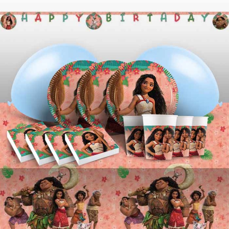 Moana Party Kit with Decorations