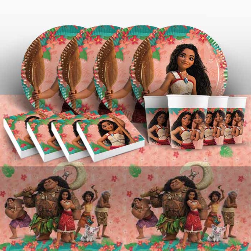 Moana Tableware Party Kit