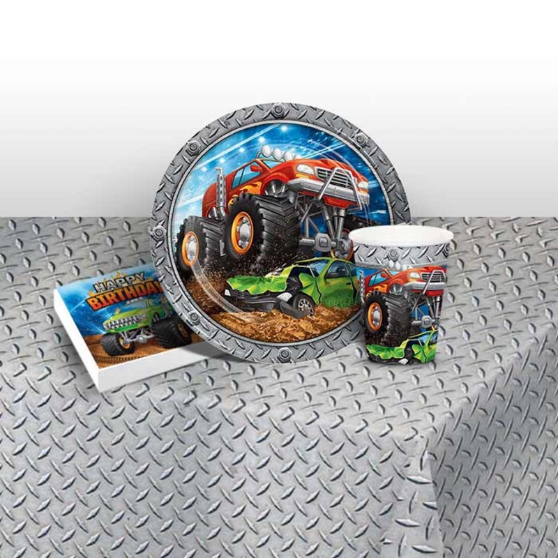 Monster Truck Birthday Party Pack (Starter)