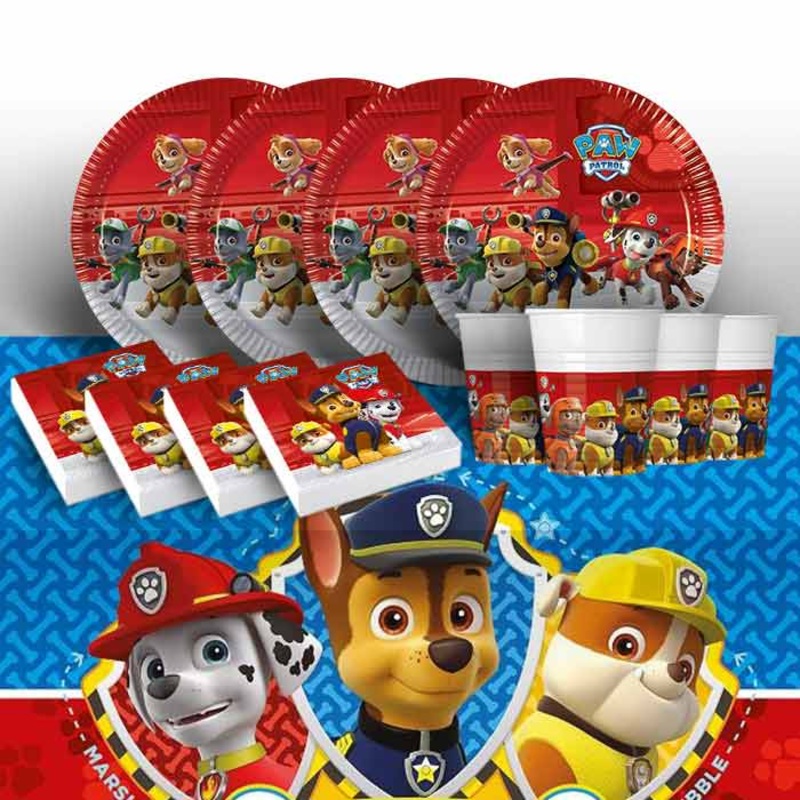 Paw Patrol Plates and Cups Party Pack