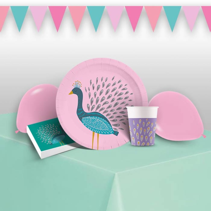 Peacock Birthday Party Pack (Premium)