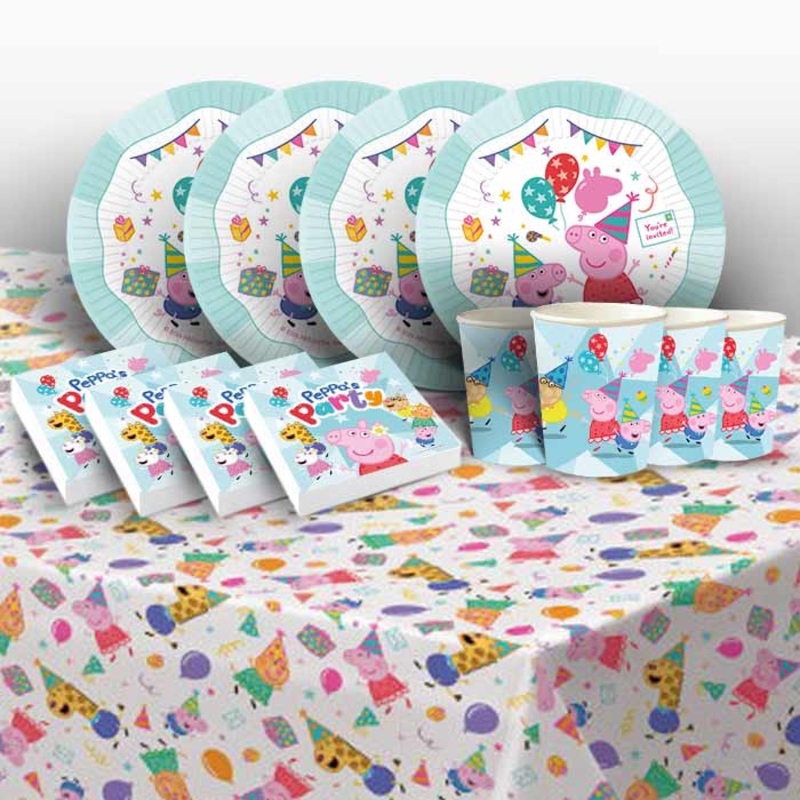 Peppa Pig Tableware Party Pack