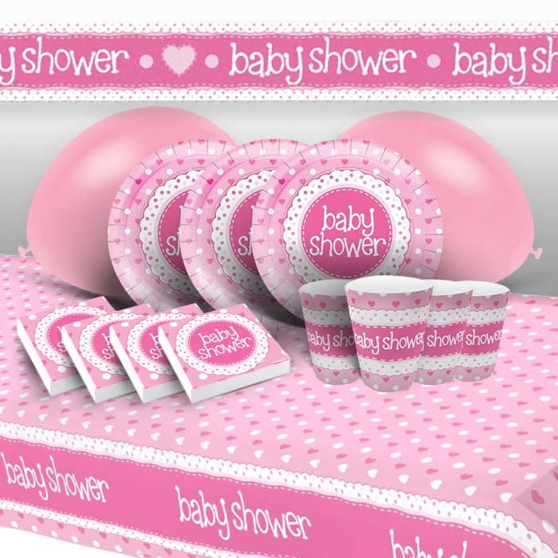 Pink Baby Shower Party Pack