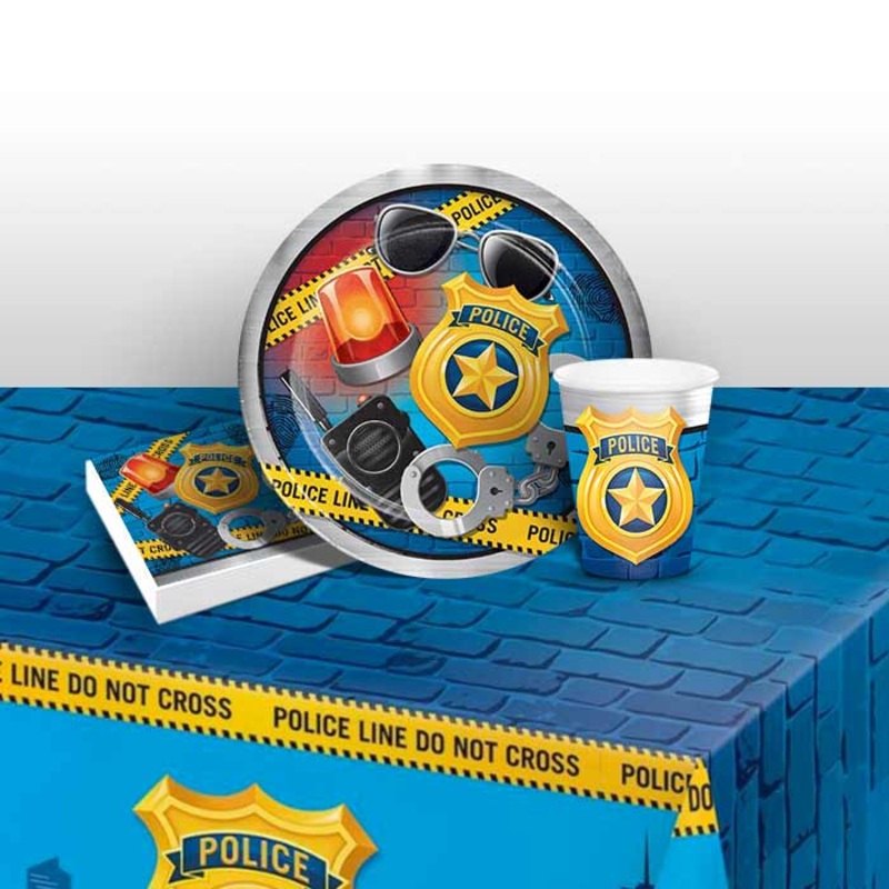 Police Party Pack (Tableware)