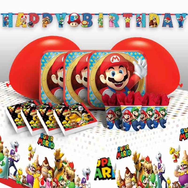Super Mario Party Pack with Decorations