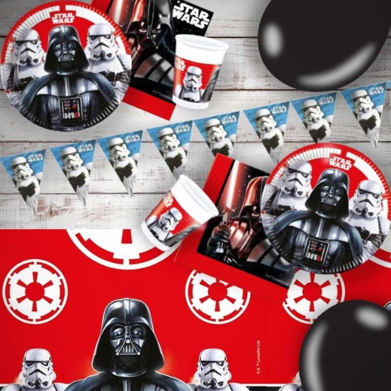 Darth Vader Storm Trooper Star Wars Party Pack