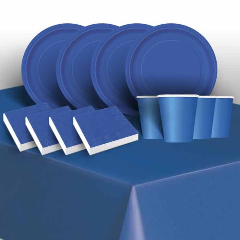 Royal Blue Solid Coloured Party Pack (Starter)