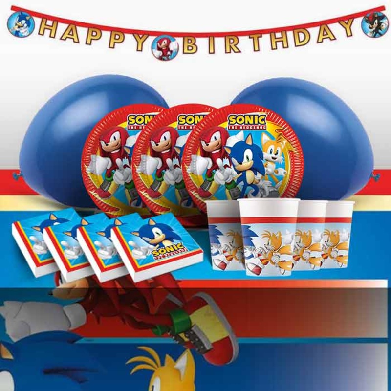 Sonic Party Pack with Decorations