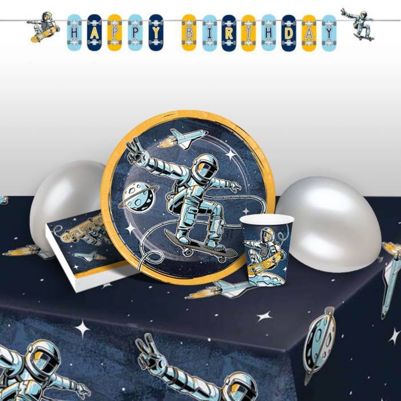 Space Skater Birthday Party Pack (Premium)
