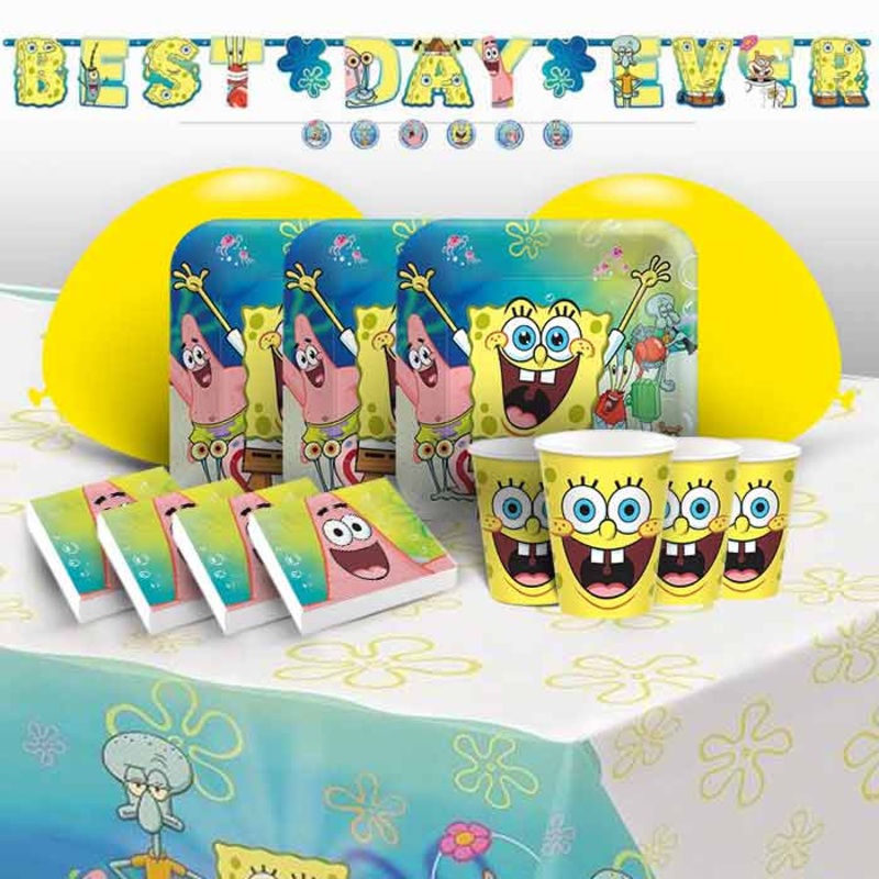 Spongebob SquarePants Birthday Party Pack (Premium)