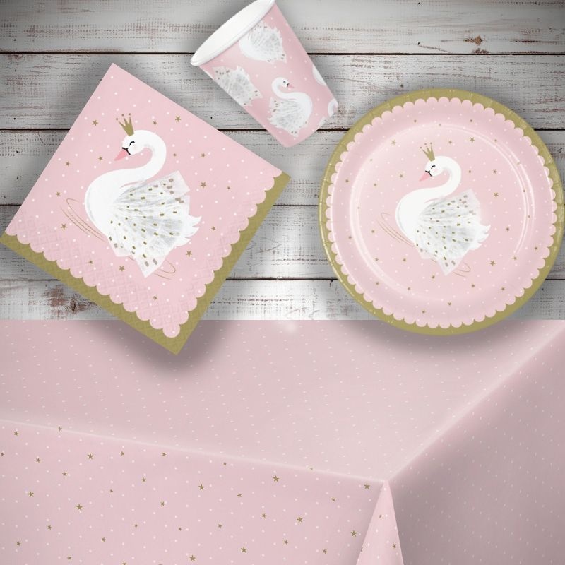 Stylish Swan Birthday Party Pack (Starter)