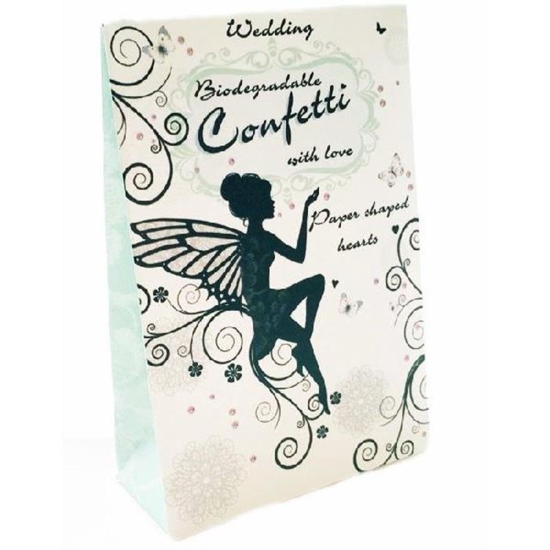 Biodegradable Confetti - Fairy and Hearts
