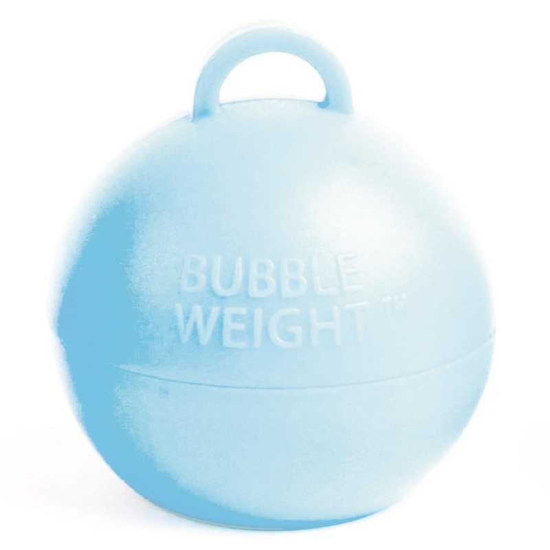 Bubble Baby Blue Balloon Weights 35 grams (Bulk) Pack of 25