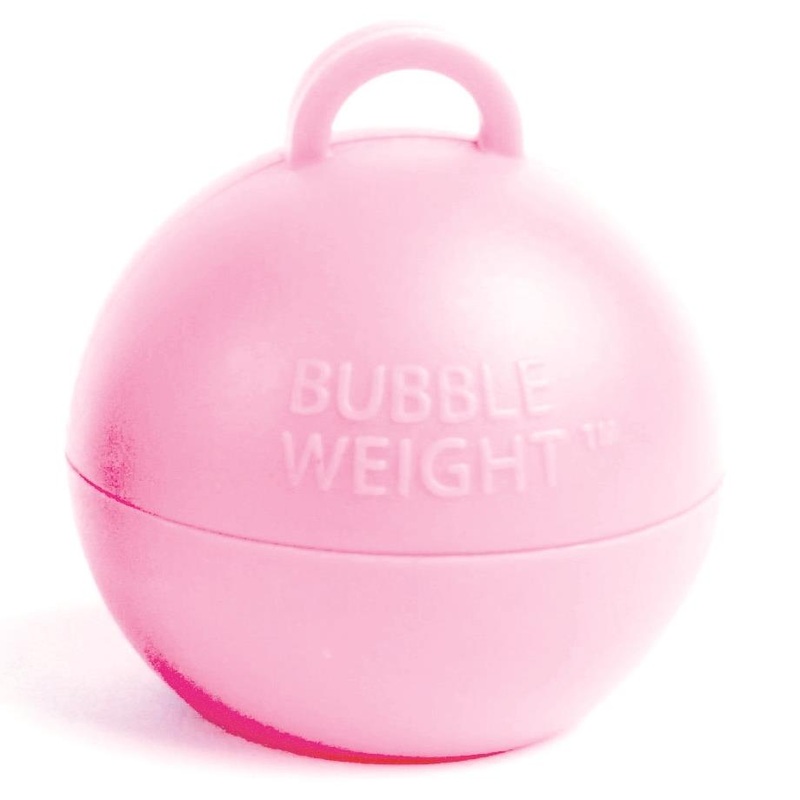 Bubble Baby Pink Balloon Weights 35 grams (Bulk) Pack of 25