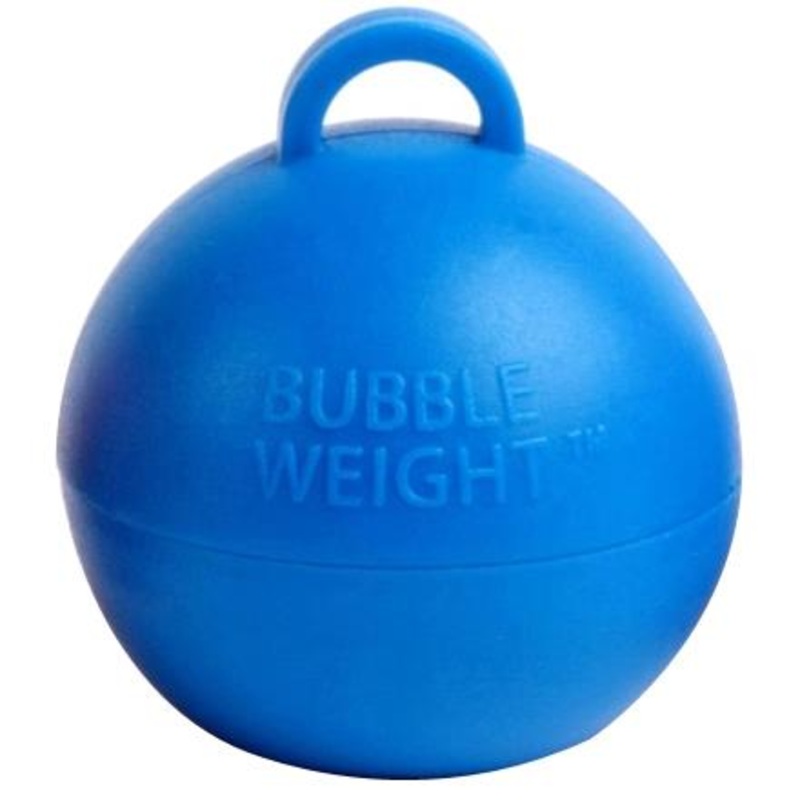 Bubble Balloon Weights - Blue Pack of 25