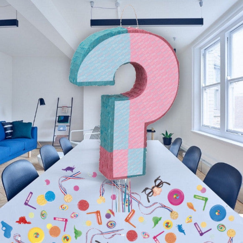Gender Reveal Pinata Kit with Confetti