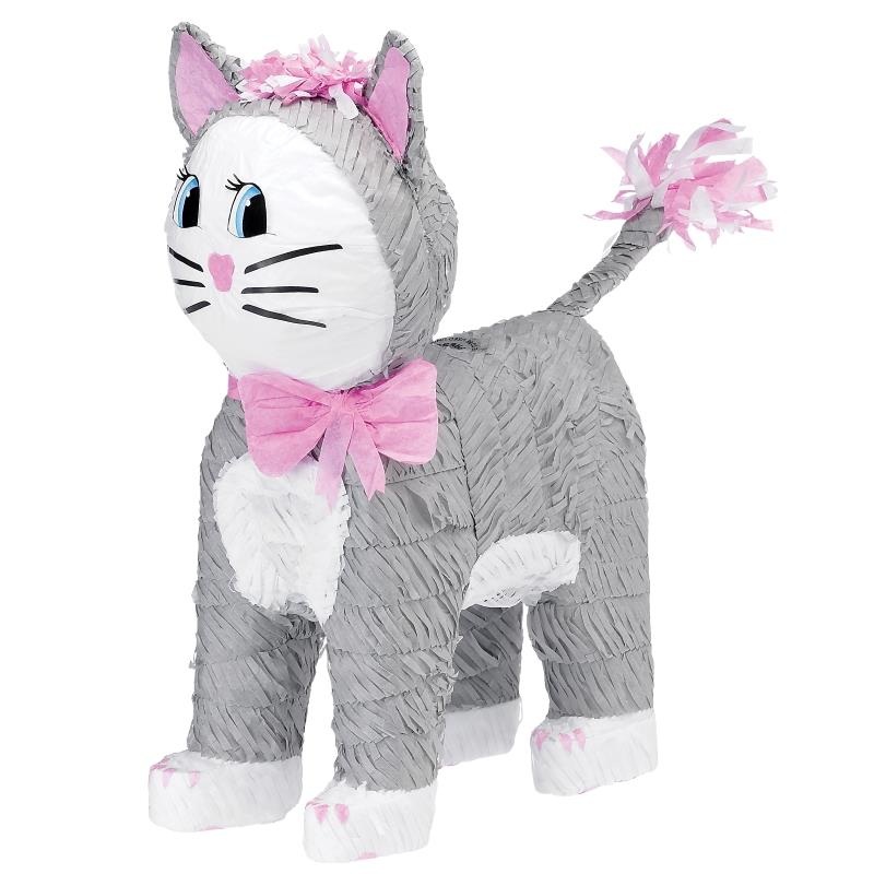 Grey Cat Pinata