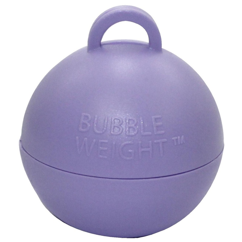Lilac Balloon Weights - Bubble Pack of 25