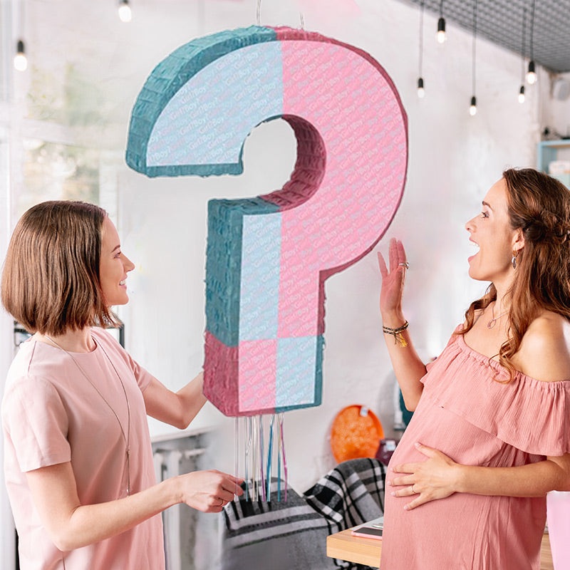 Question Mark Pinata - Gender Reveal