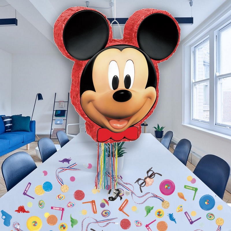 Mickey Mouse Pinata with Fillers & Accessories