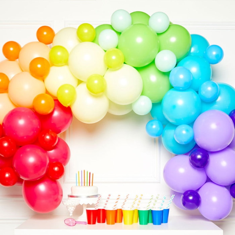 Multi Coloured Balloon Garland Kit
