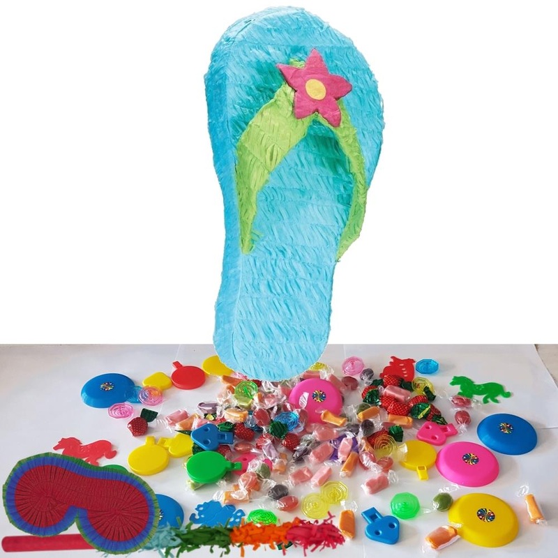 Sandal Pinata Party Kit with Favours and Confetti - Buy Online