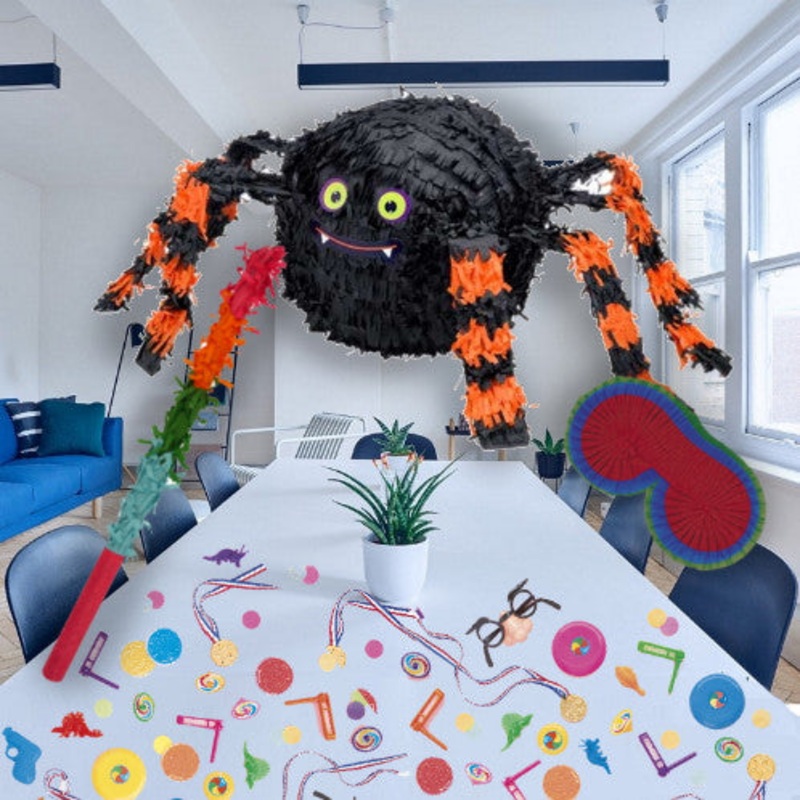 Spider | Halloween Pinata Party Kit with Favours and Confetti - Buy Online