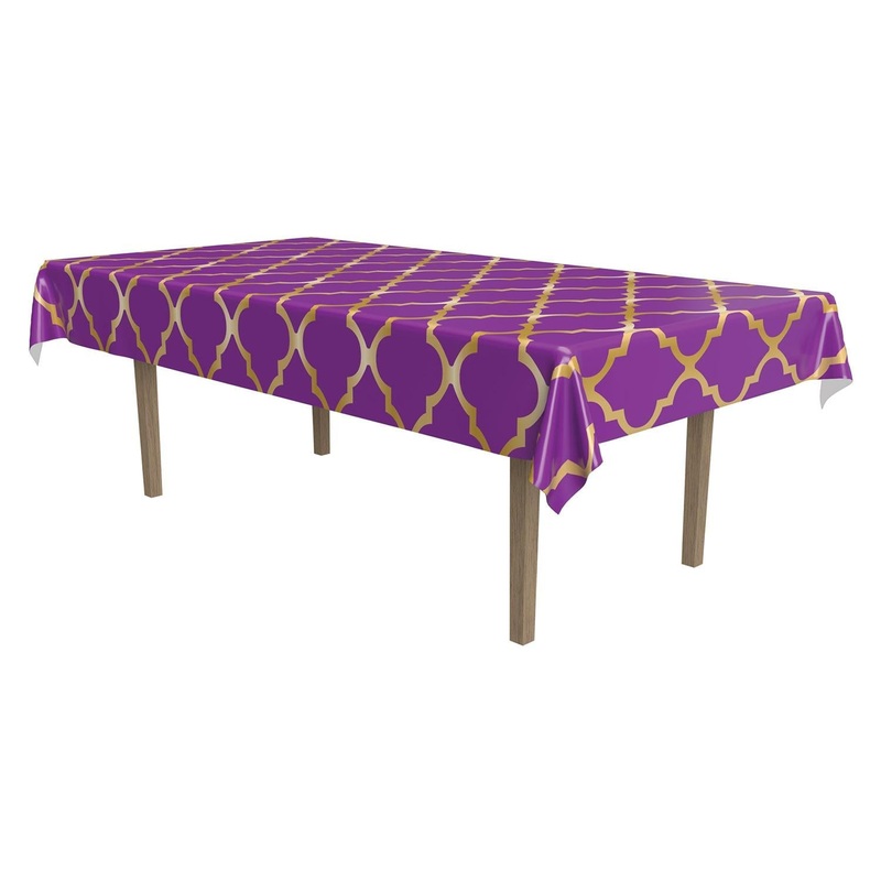12 Pack Beistle Lattice Party Tablecover
