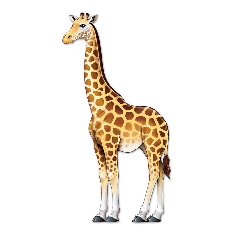 12 Pack Beistle Jointed Giraffe Party Decoration