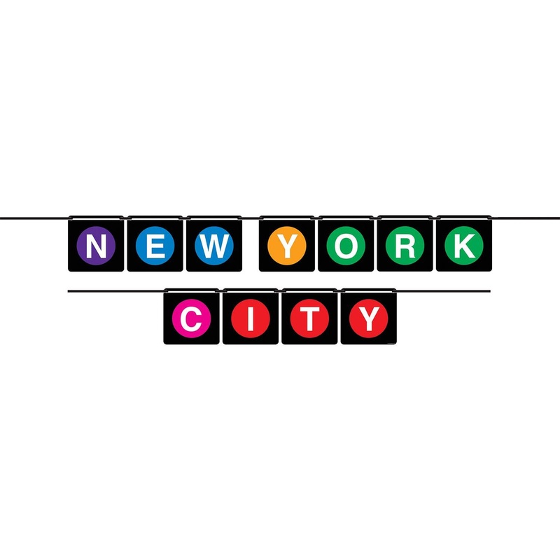 12 Pack Beistle New York City Party Streamer
